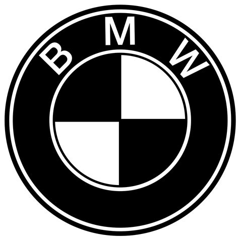 Bmw Logo Black And White